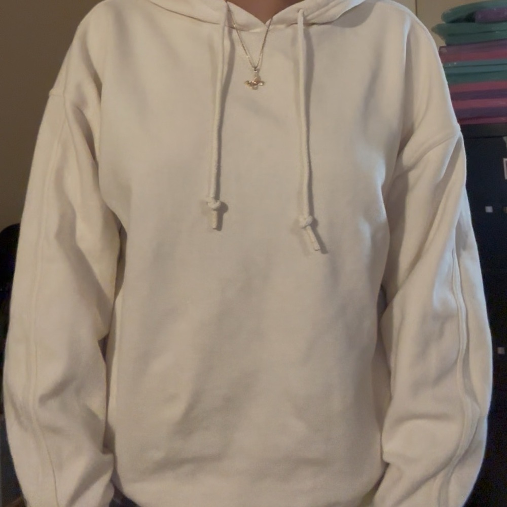 Universal Thread Men's Cream Hoodie
